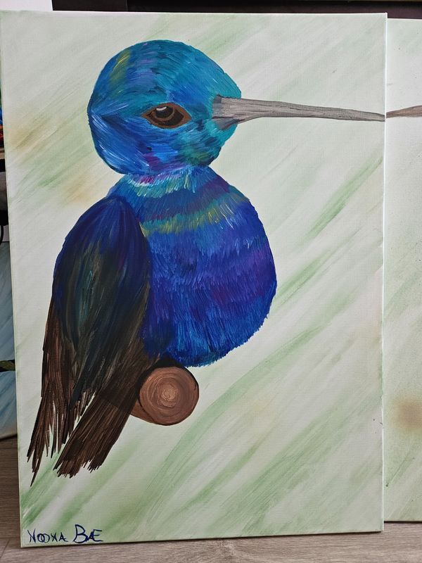 Hummingbird 1 – Blue Morning